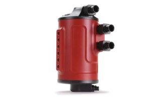 Subaru STI Air Oil Separator - Perrin Performance - Red - `04-`21